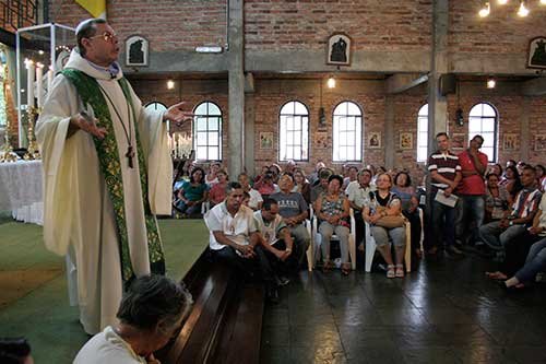 Missa de Cura do Mês de Março homilia