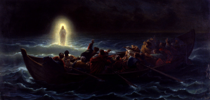 Coragem! Sou eu. Não tenhais medo!